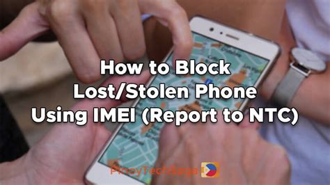 How to Report a Lost or Stolen Phone .